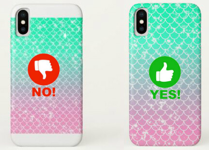 mermaid cell phone case example