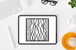 zendoodle workbook ipad mockup