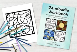 zendoodle workbook cover